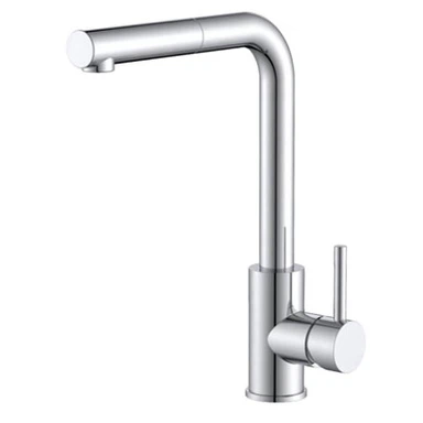 Roestvrijstalen uittrekbare spuitkeukenkraan